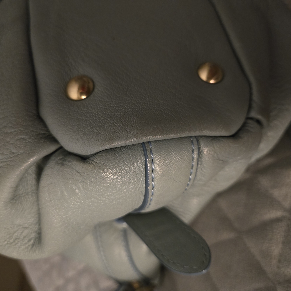 MCM Blue Leather Women's Bag - Picture 9 of 14